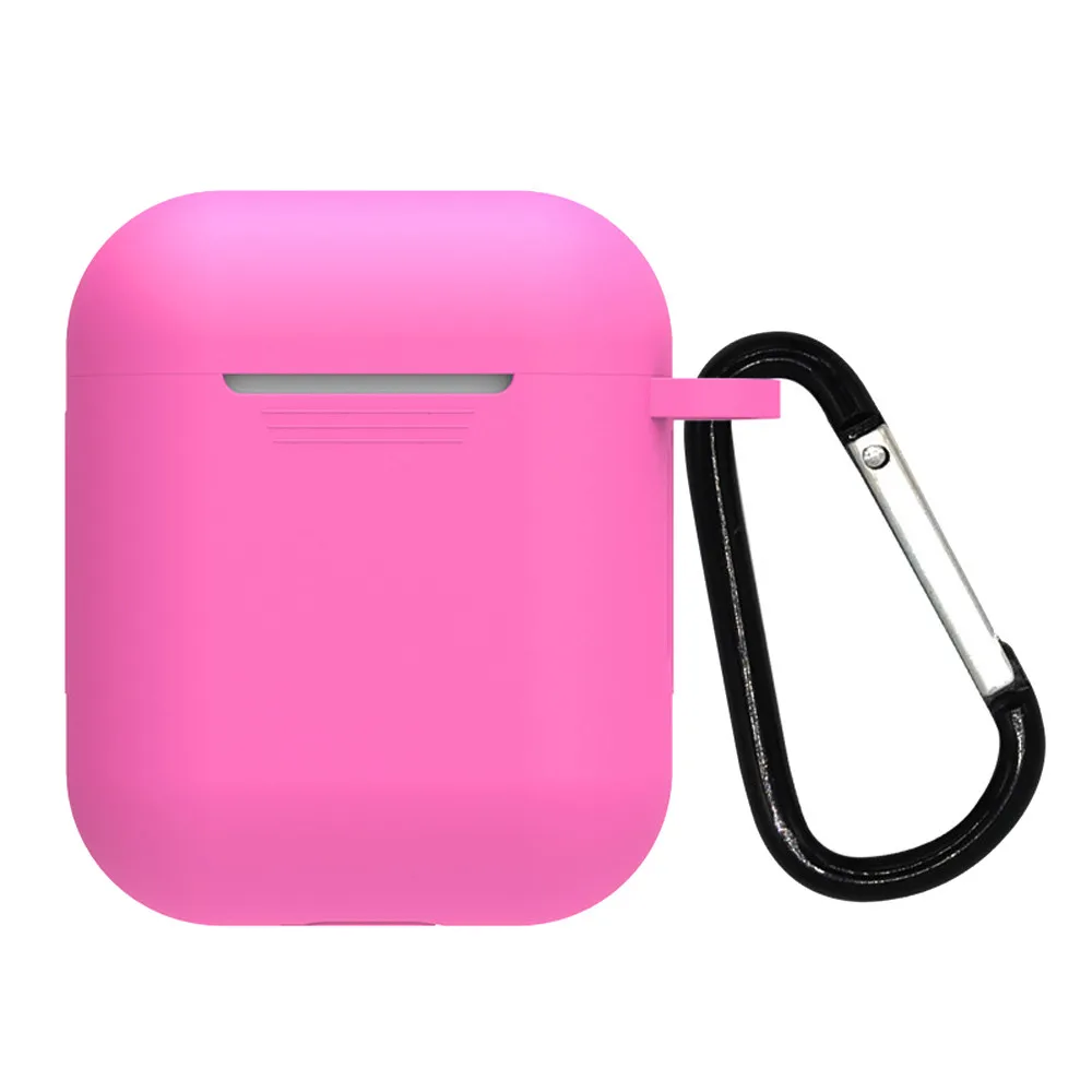 I Прочный силиконовый чехол VOBERRY для AirPods, защитный чехол для Apple Airpod, чехол для зарядки - Color: I