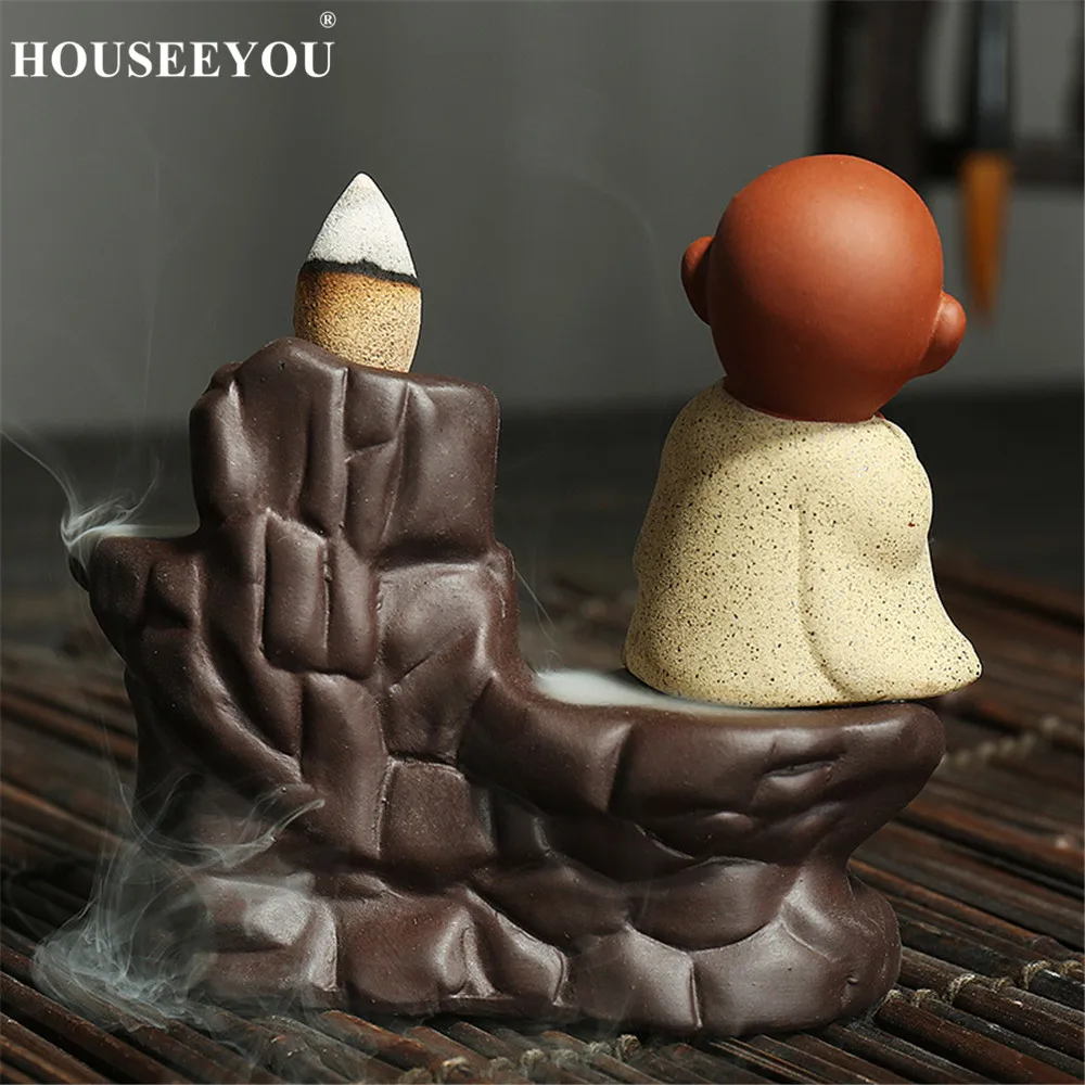 HOUSEEYOU маленький монах кенсер креативный домашний декор держатель для благовоний