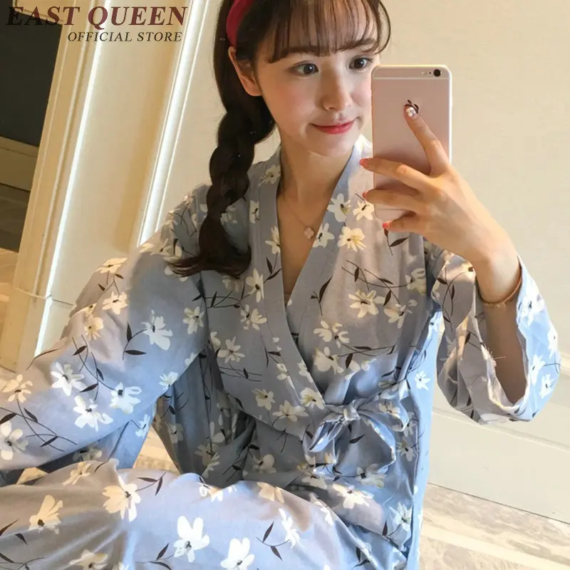 Yukata female kimonos woman 2018 Japanese kimono traditional dress obi haori cosplay clothing geisha costume KK702 | Тематическая