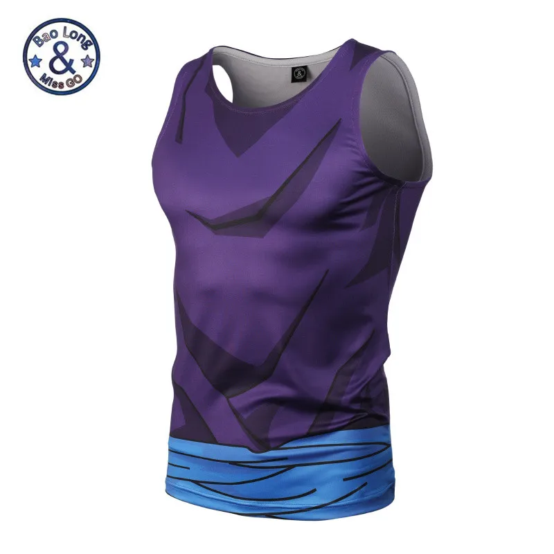 Новинка 3D аниме Наруто облегающий жилет для бодибилдинга майка фитнеса