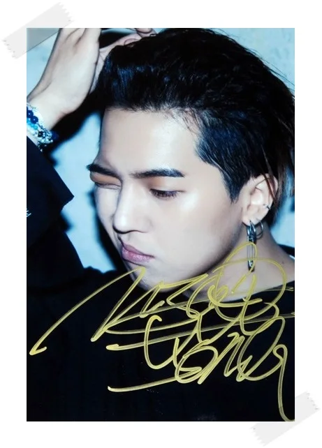 MOBB Song Min Ho Minho автографная фотография с подписанием 4*6 дюймов бесплатная доставка