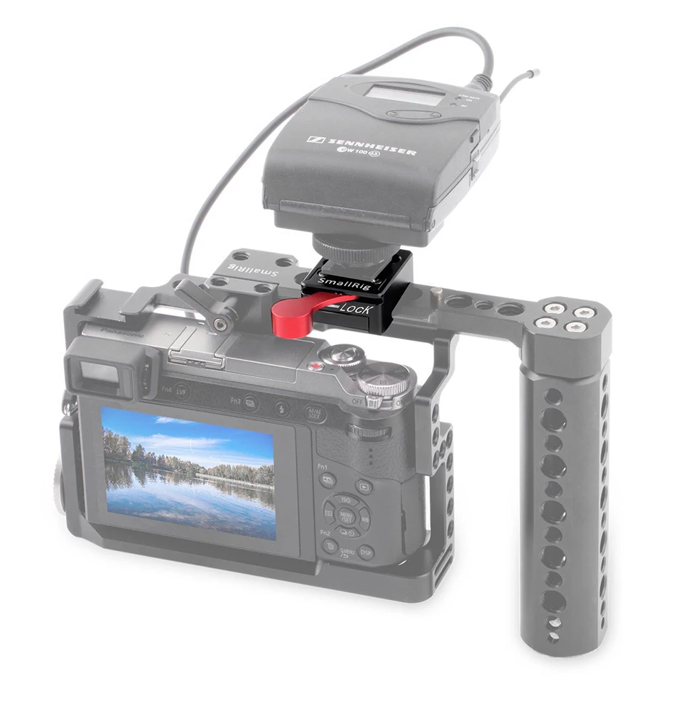 SmallRig DSLR камера Quick Release адаптер Nato зажим с 1/4 1/8 резьбой отверстия для фонарика микрофона Поддержка 1885