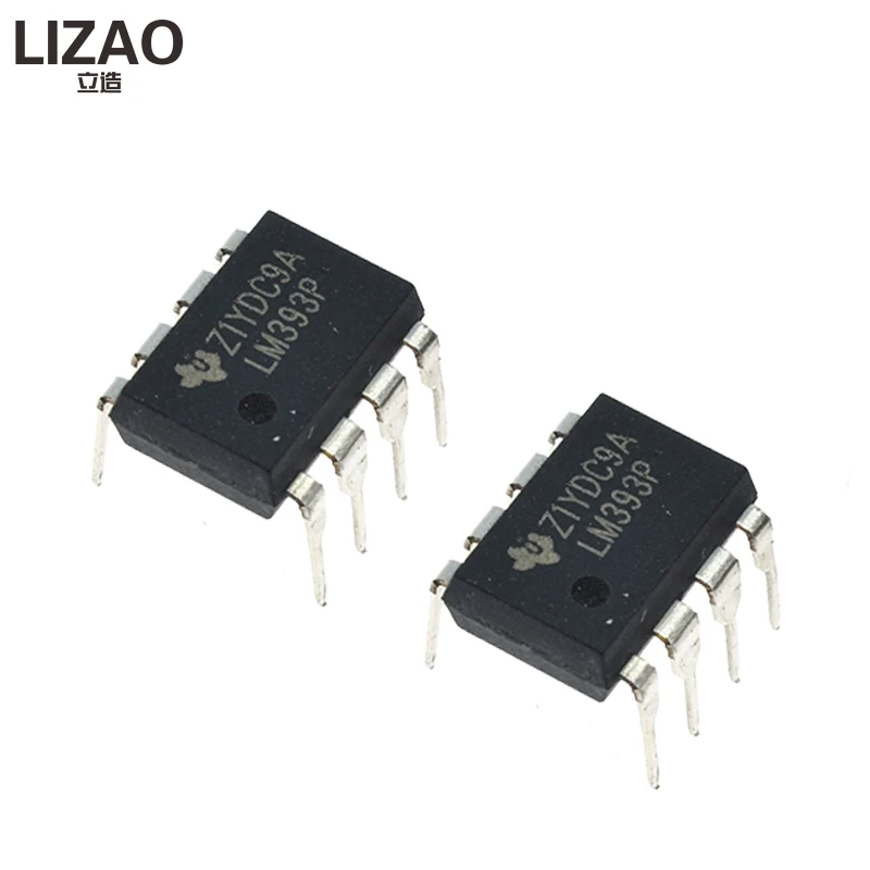 10 шт. новые и оригинальные двойные компараторы LM393P DIP8 LM393 DIP LM393N 393 8 IC низкой