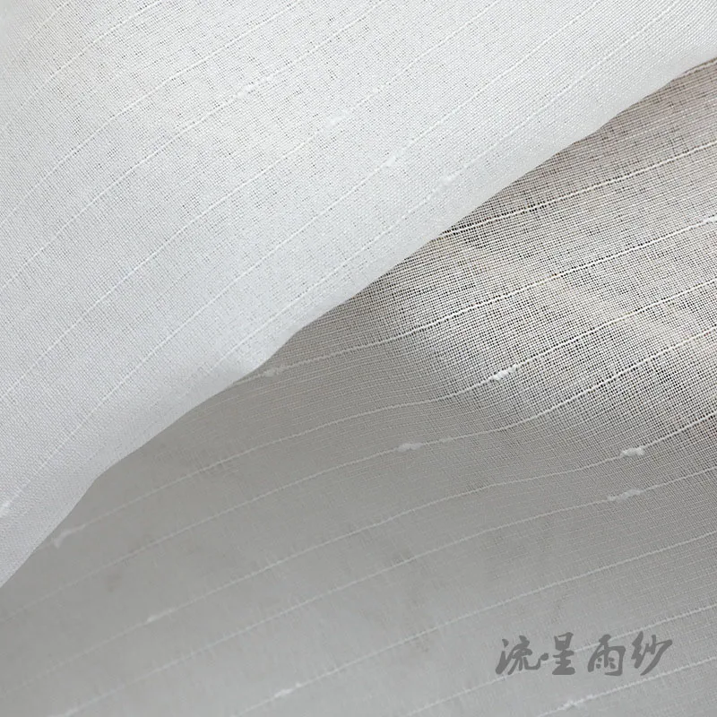 Tulle 01 Бежевые шторы для спальни, белый однотонный тюль, занавески для гостиной, чистый белый полиэстер, пряжа, отвесный тюль, W-M050#30 - Цвет: Tulle 01