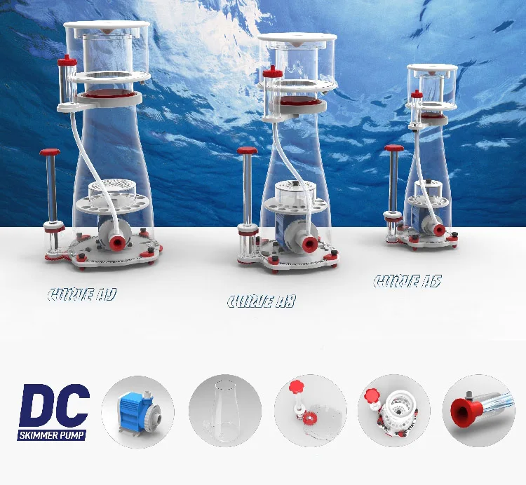 Bubble Magus Protein Skimmer BM CURVE A8 A9 A5 серия новая модель морской риф Коралл SPS LPS соленая вода