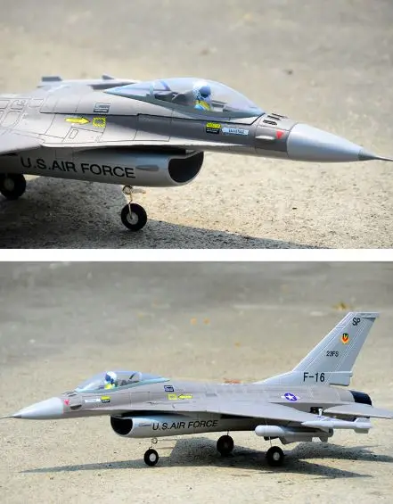 F16 V2 радиоуправляемая модель летательных аппаратов борец с фиксированным