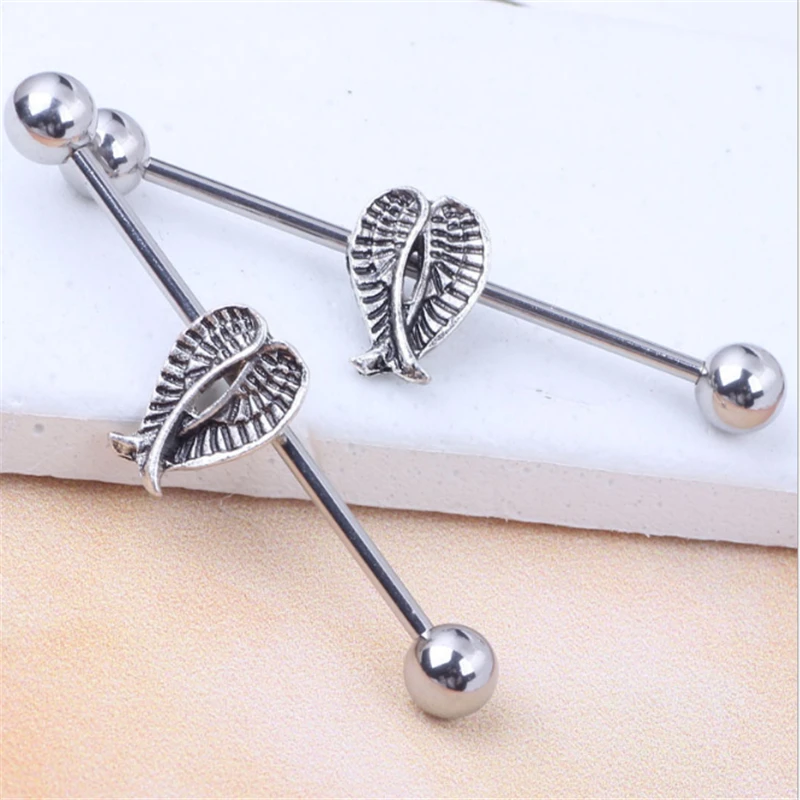 Серьги гвоздики из Нержавеющей Стали Для Пирсинга Ушей и костей|Украшения для