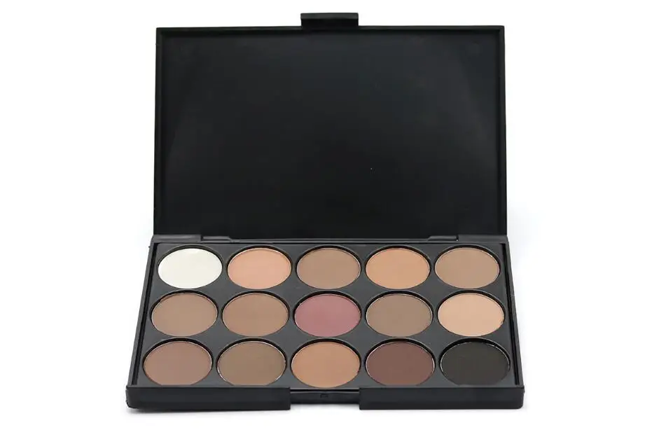 15 видов цветов матовая и мерцающая палитра теней для век набор макияжа