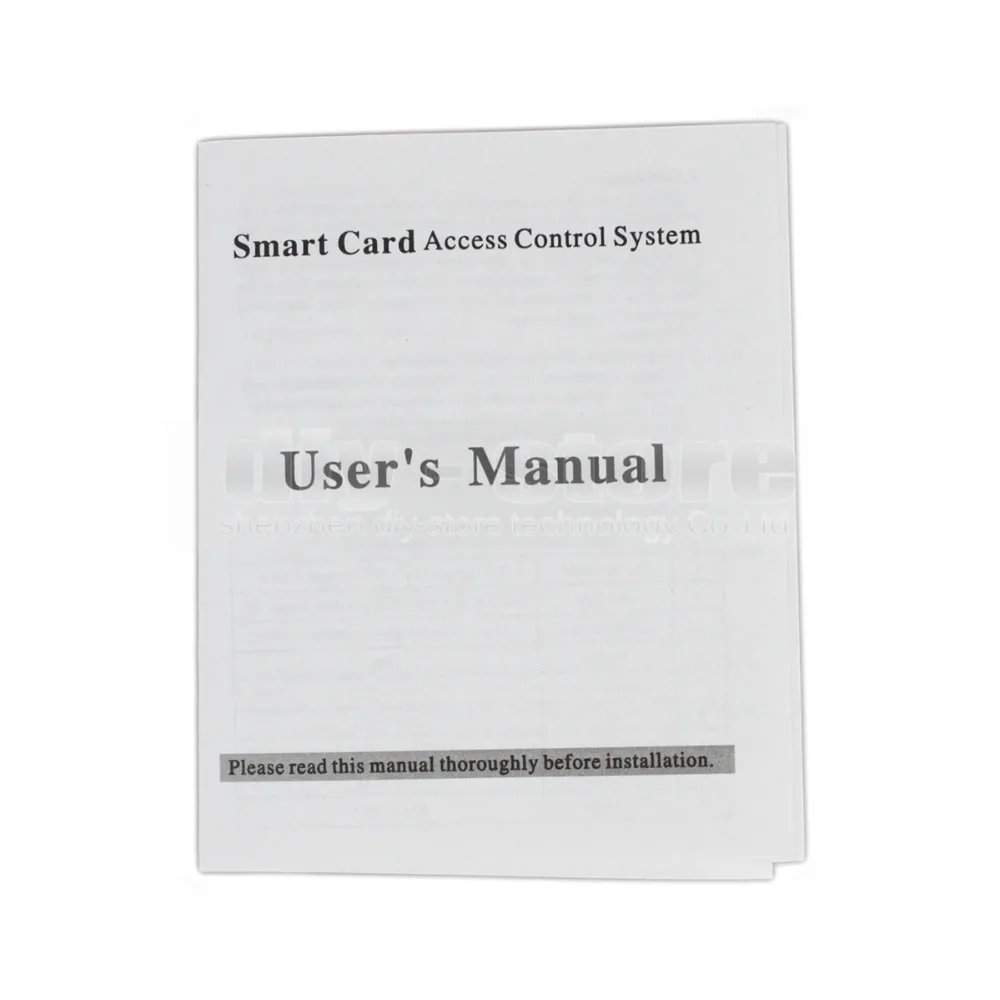 Новая Водонепроницаемая система контроля доступа с RFID-считывателем 125 кГц DIYSECUR