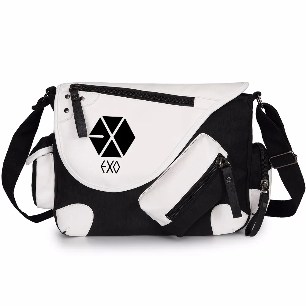 Сумка-мессенджер WISHOT EXO GOT7 we are one canvas сумка-мессенджер для подростков мужчин wo