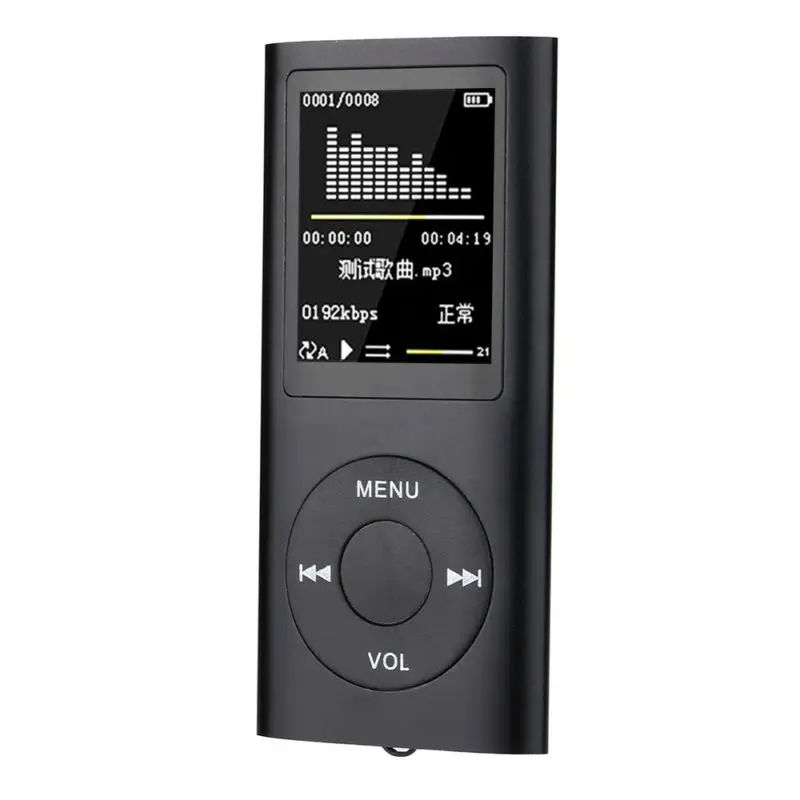 Для IPod Стиль Портативный 1," ЖК-дисплей MP3 MP4 Музыка Видео Медиа-Плеер FM радио Портативный красочные MP3 MP4 плеер Аудио Видео