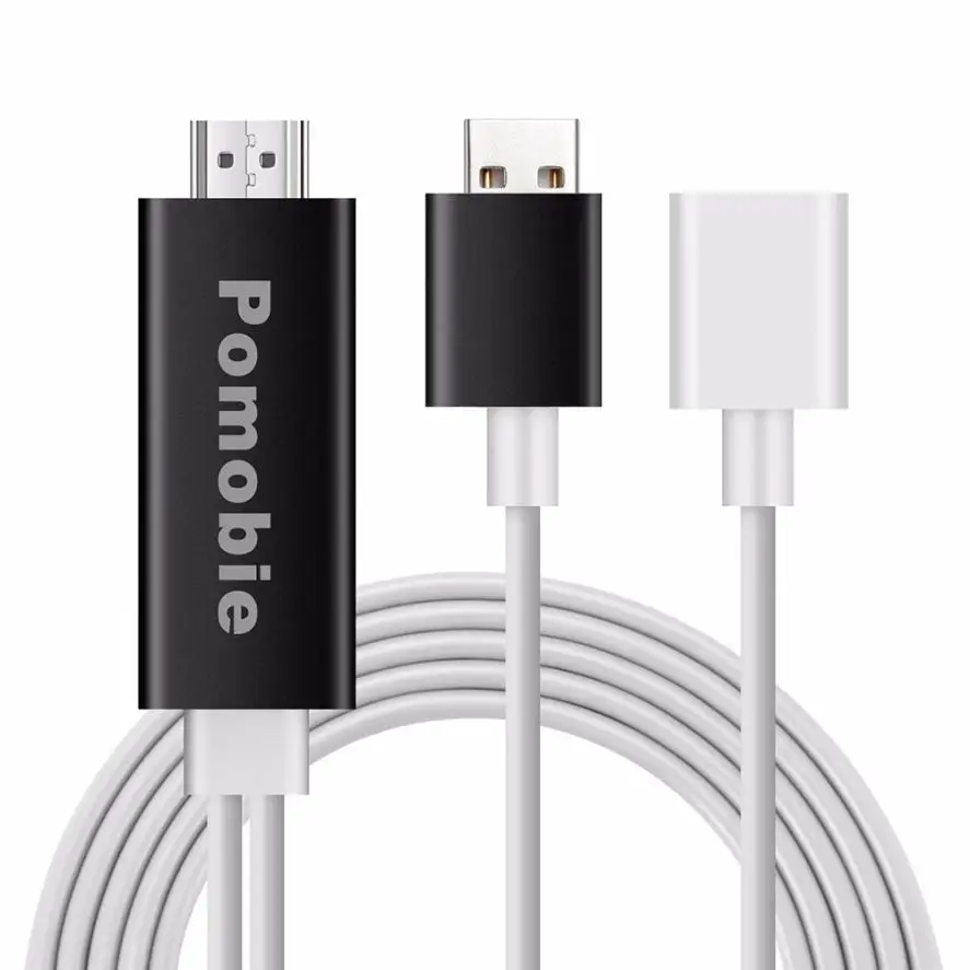 HIPERDEAL Pomobie Lightning для HDMI адаптер Plug and Play цифровой AV Прямая поставка 4J22|av to hdmi|hdmi adapterto
