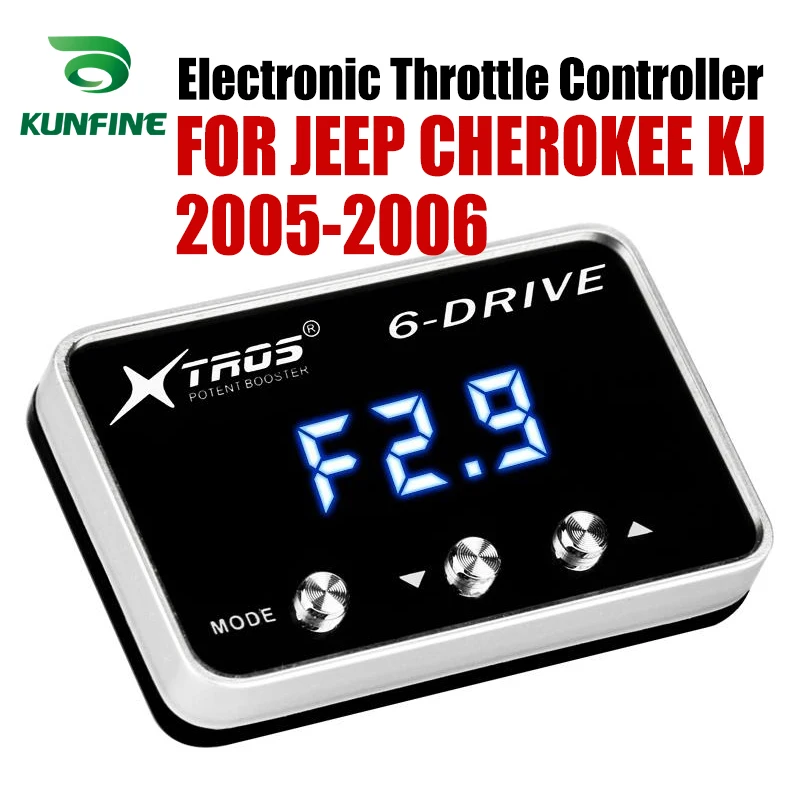 

Автомобильный Электронный регулятор дроссельной заслонки, усилитель скорости акселератора для JEEP CHEROKEE KJ 2005-2006 2,8, запчасти для дизельной тю...