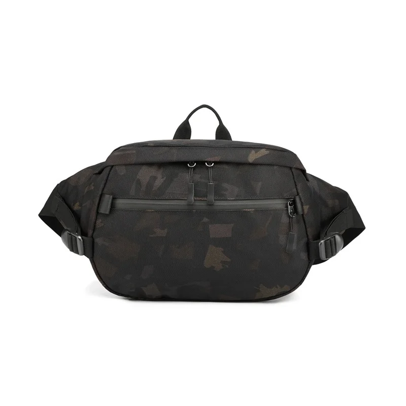 Camouflage OZUKO, мужская повседневная поясная сумка, водонепроницаемая, поясная сумка, мужская сумка на ремне, сумка для телефона, сумки для подростков, дорожная поясная сумка, нагрудная сумка - Цвет: Camouflage