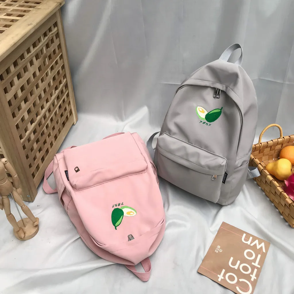 MOLAVE рюкзак женская мода авокадо Печать Дети Мальчики Девочки bookbag Студент Путешествия Рюкзак carteras mujer de hombro y bolsos