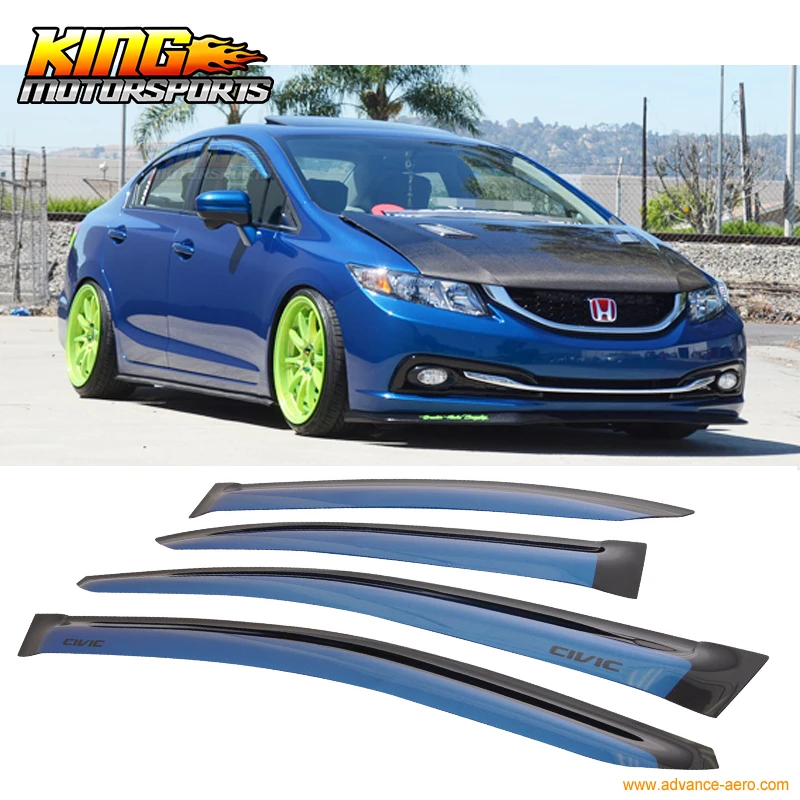 Солнцезащитный козырек для honda Civic Sedan 12 15 4D цветной тонированный красно голубой