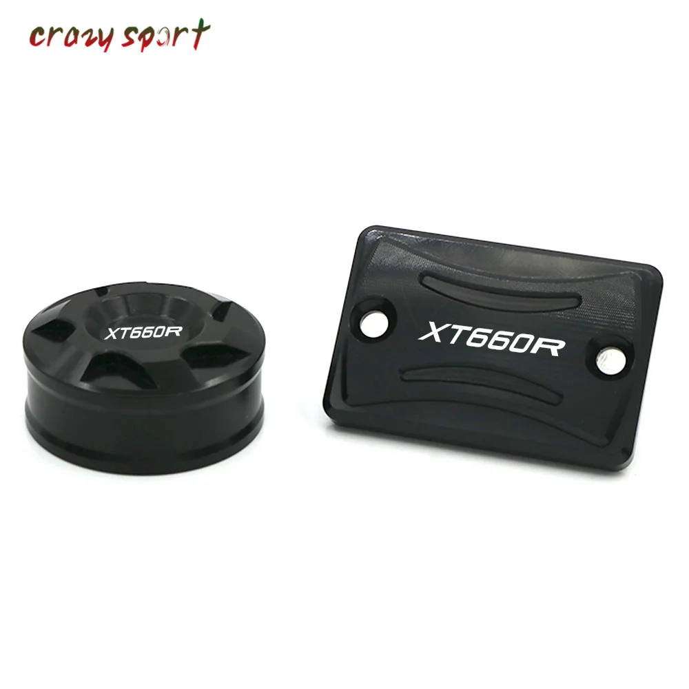 

Front & Rear Brake Fluid Reservoir Cover Cap For YAMAHA XT 660R XT660 R XT660R 2004-2014 2013 Motorcycle Accessories