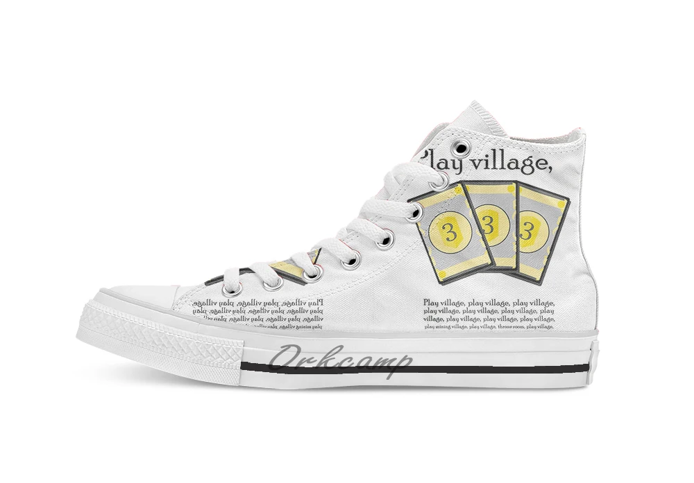 Play Village Dominion Casual High Top Canvas shoes sneakers Light Walking Shoes | Спорт и развлечения