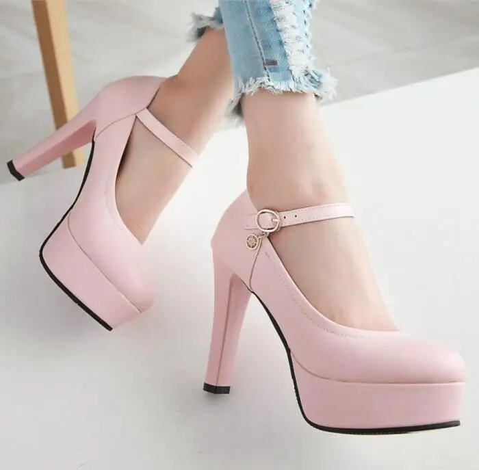 2017 женские свадебные Туфли лодочки на платформе Zapatos Mujer осень женская обувь