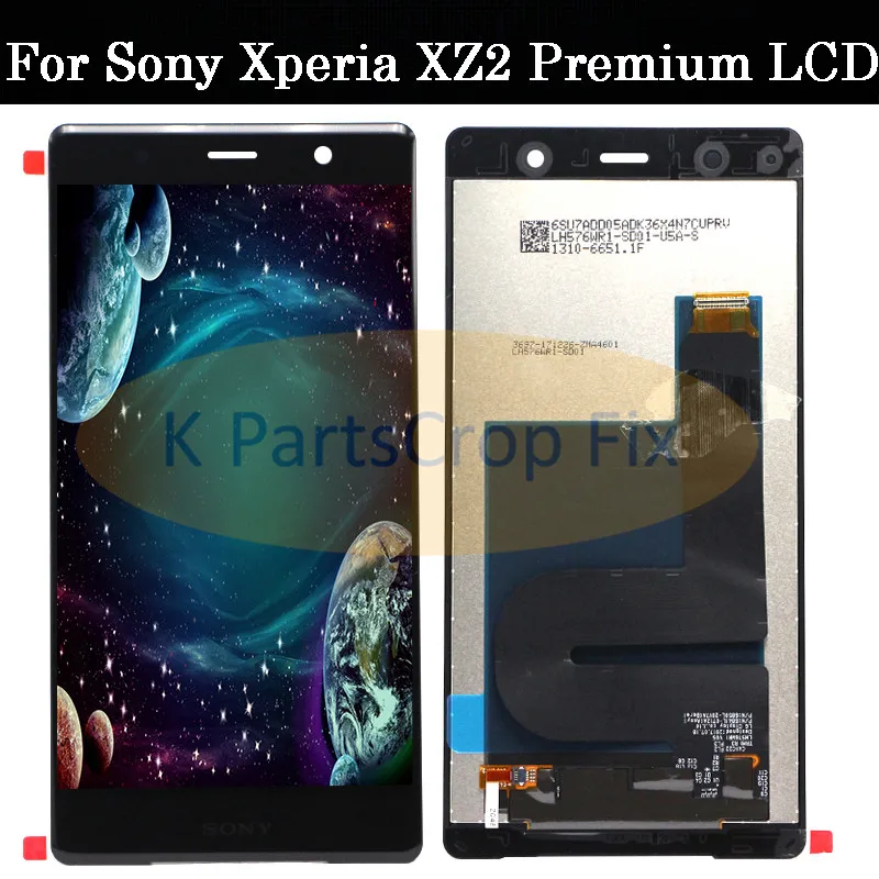 ЖК дисплей 5 8 дюйма для Sony Xperia XZ2 Premium Dual H8166 с сенсорным экраном и дигитайзером XZ2P
