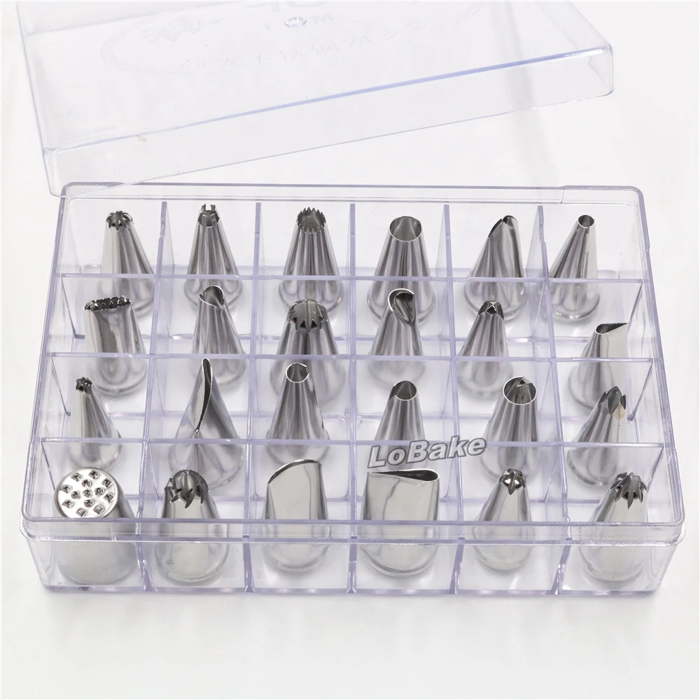 (24 шт./компл.) различные конструкции из нержавеющей стали цветок глазурь