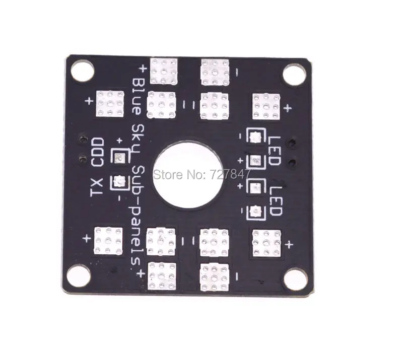 QAV250 CC3D Контроллер полета мини распределительная плата питания светодиодное