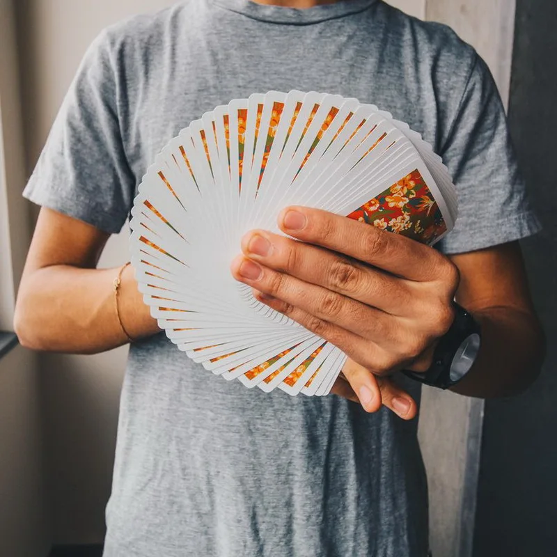 

Flora Playing Cards Poker Size Deck USPCC Paul Robaia Custom Limited Edition New Magic Tricks Magic Props