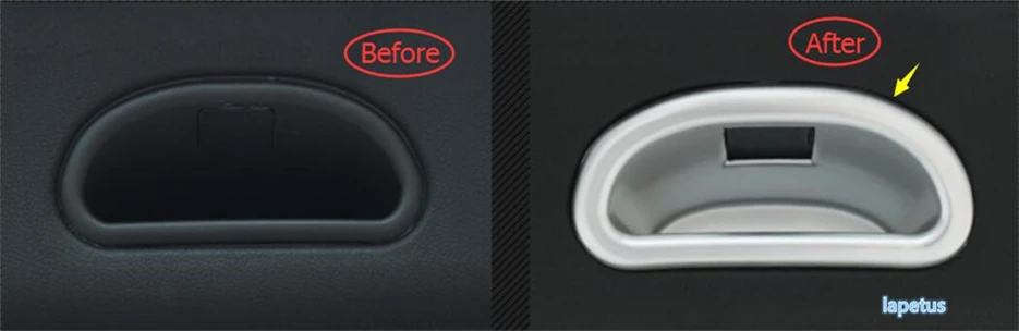 Lapetus Fit For KIA Sportage 2016 - 2020 ABS Rear Tail Car Door Doorknob Handle Bowl Cover Decoration Stickers Trim 1 Pcs | Автомобили и