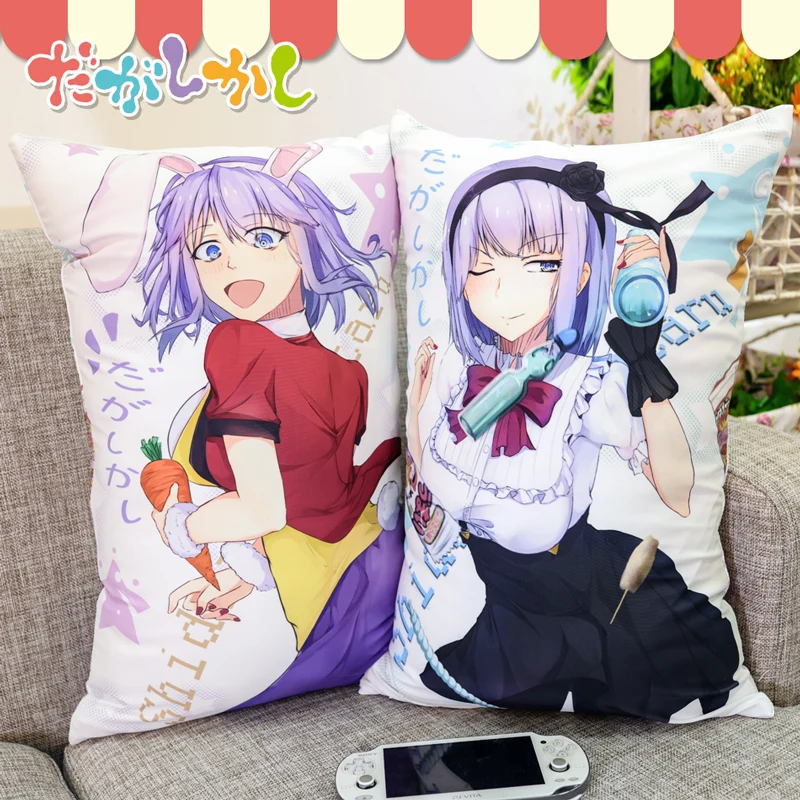Японское аниме Dagashi Kashi Shidare Hotaru короткая подушка для обнимания тела анимационная