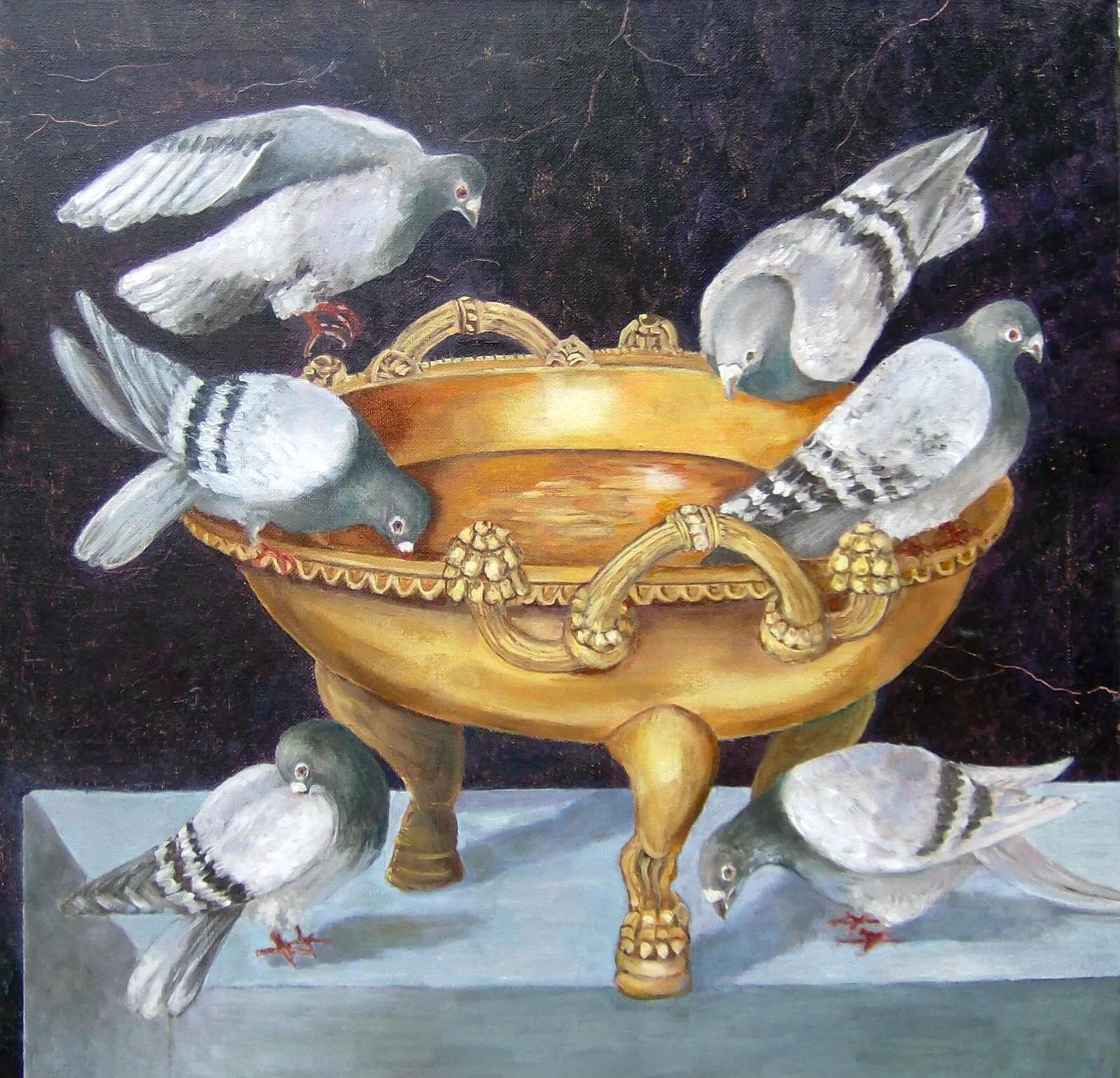 Christams Gifts Birds Flowers square drill Mosaic 5D Diy Embroidery Diamond icons Painting Cross Stitch Pattern Stickers | Дом и сад