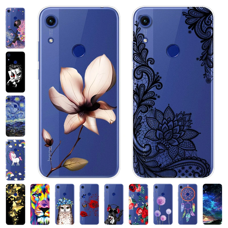 Чехол с мультяшным рисунком для Huawei Honor 8A Pro мягкий силиконовый чехол накладка