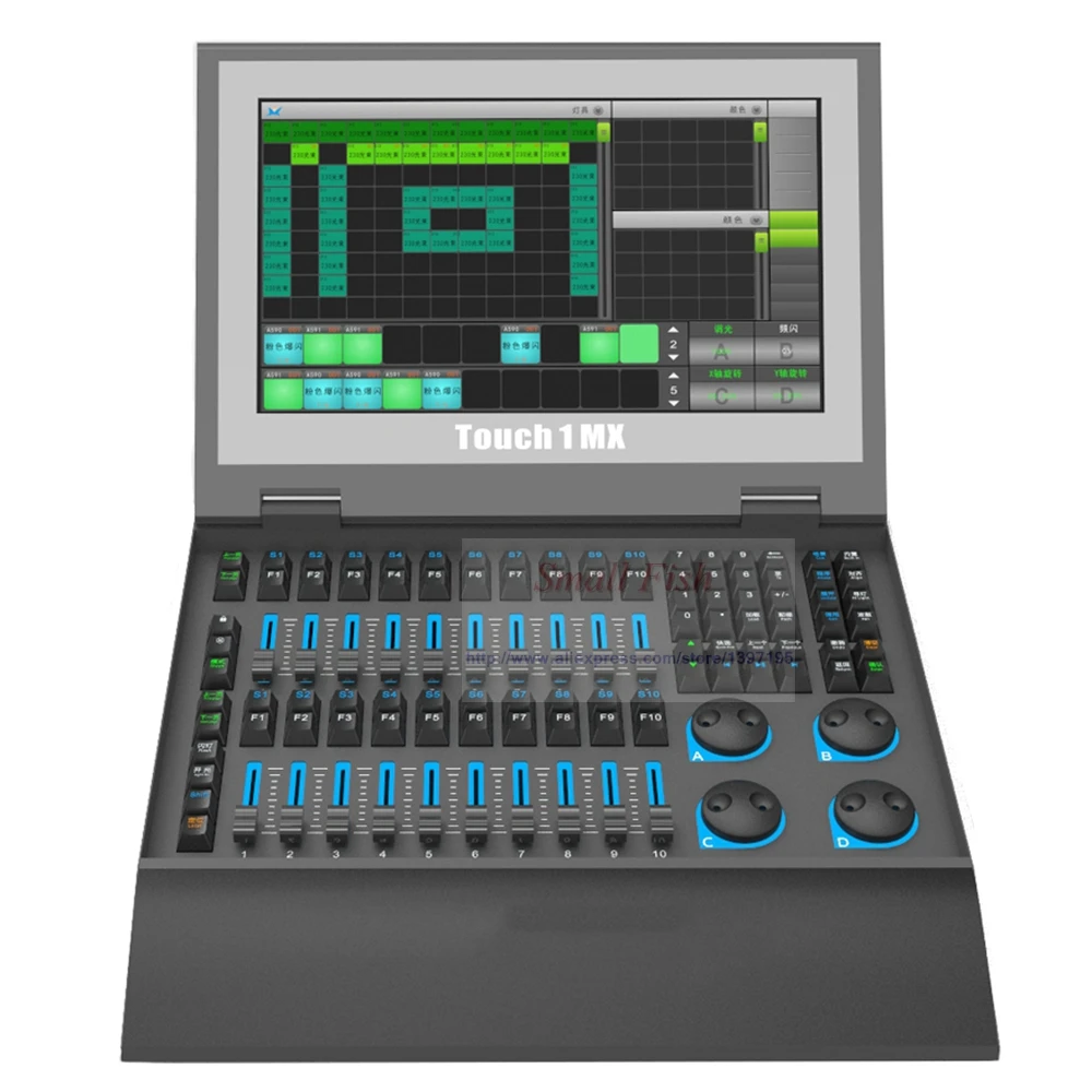 Профессиональный сенсорный 1 MX DMX контроллер диджей оборудование DMX 512 консольный сценический светильник для Светодиодный прожектор с движущейся головкой Точечный светильник s DJ