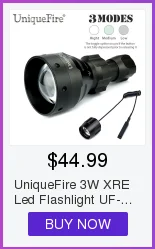 UniqueFire тактический светодиодный фонарик 1508 T67 IR 940NM Zoom инфракрасный фонарь для охоты факел с XRE красный свет держатель лампы