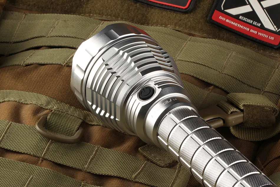 Ультраяркий фонарь Convoy Clear L6 CREE XHP70 максимальное освещение 3800 лм для охоты поиска