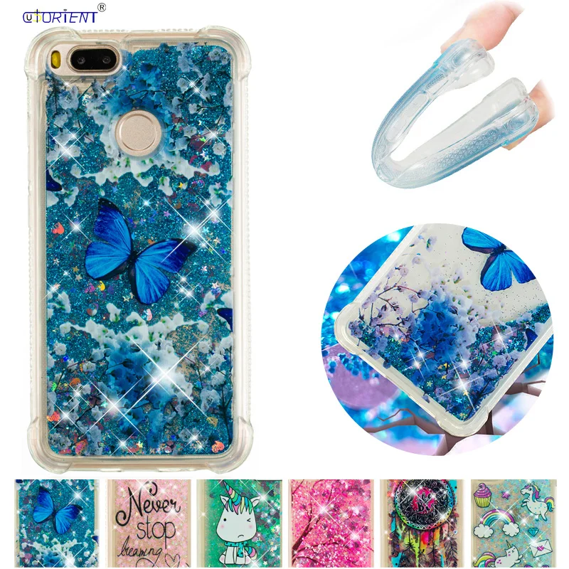Funda для Xiaomi mi A1 мягкая Жидкостная динамика чехол для Xao mi Xio mi 5X mi A1 A 1 Dyna mi c жидкий зыбучий песок Силиконовый ТПУ чехол для телефона