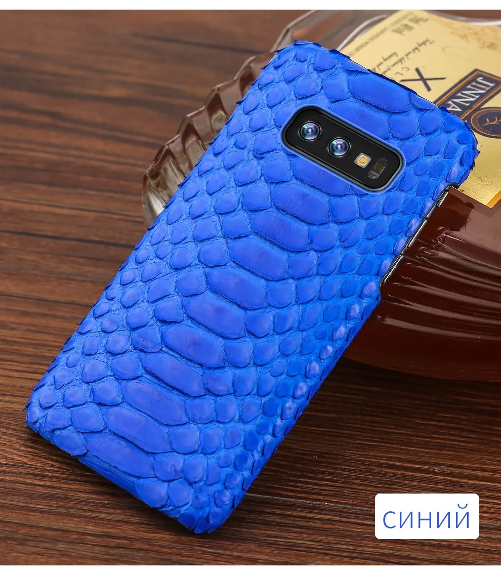 Из натуральной кожи питона кожаный чехол для телефона для samsung galaxy s10 S10 плюс S9 s7 s8 плюс Snakeskins Крышка для a50 A70 a8 a7 Примечание 10 S10E S10 Plus S8 Plus S7 Edge S9 Plus Note 10 plus 9 8 A10 A20