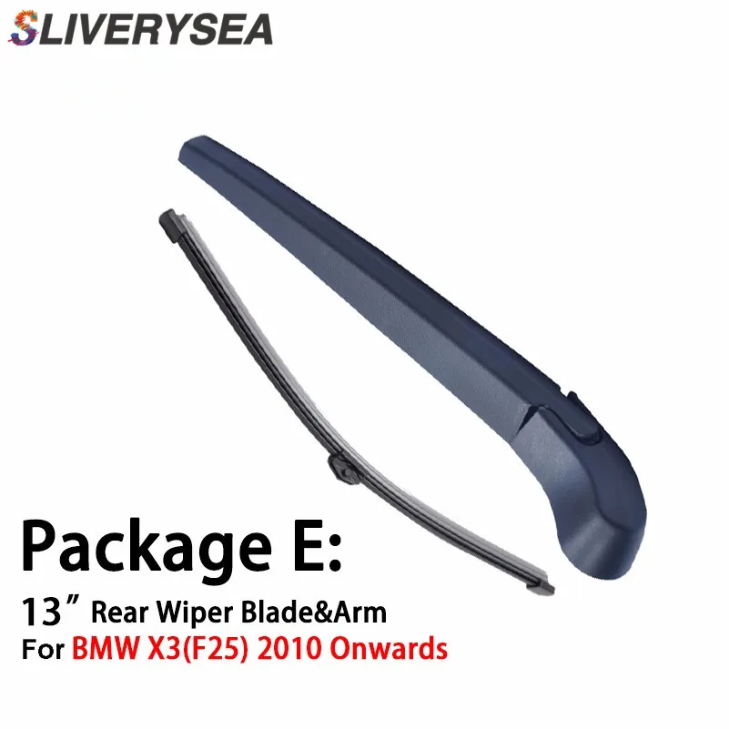 SLIVERYSEA передний и задний рычаг стеклоочистителя для BMW X3 F25 2010 года 4 двери SUV
