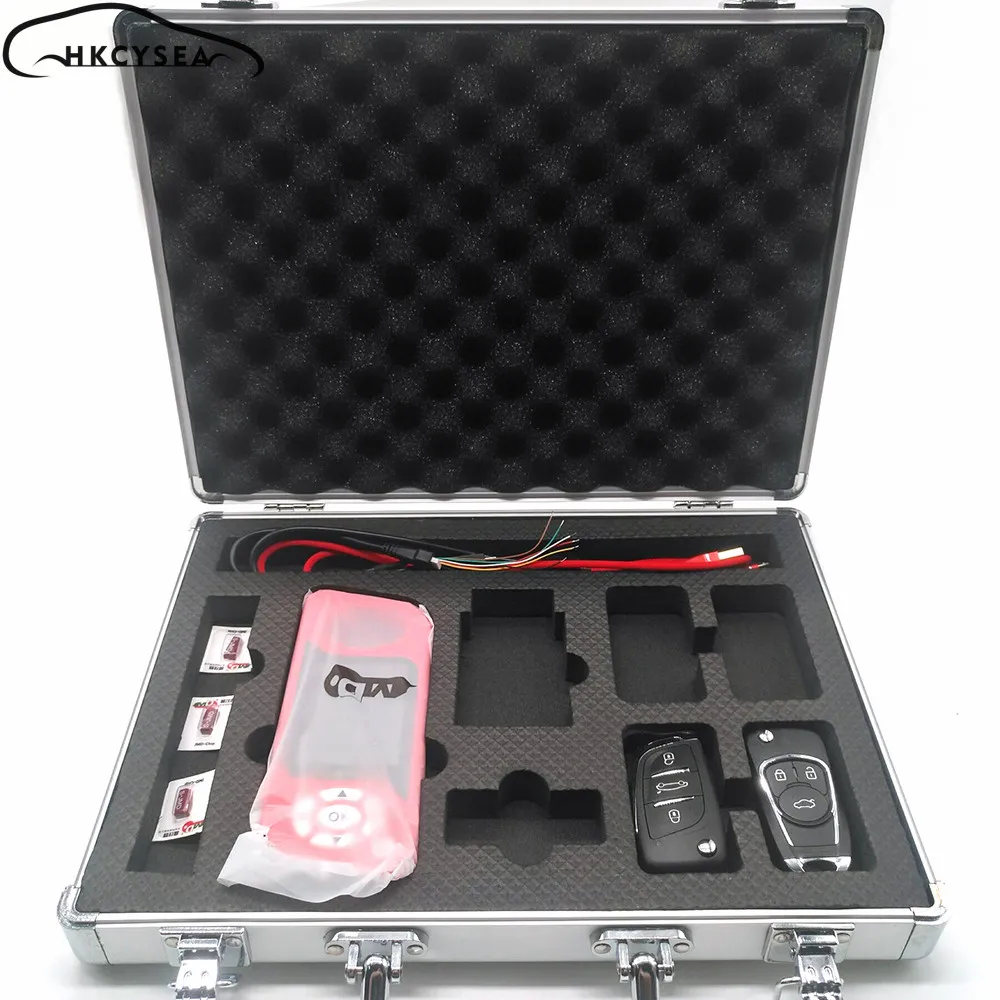 JMD Handy Baby 2 для 4D/46/48/G King Red Chip пульт дистанционного ключа генератор карт копир с JMD OBD 2 для Handy Baby2