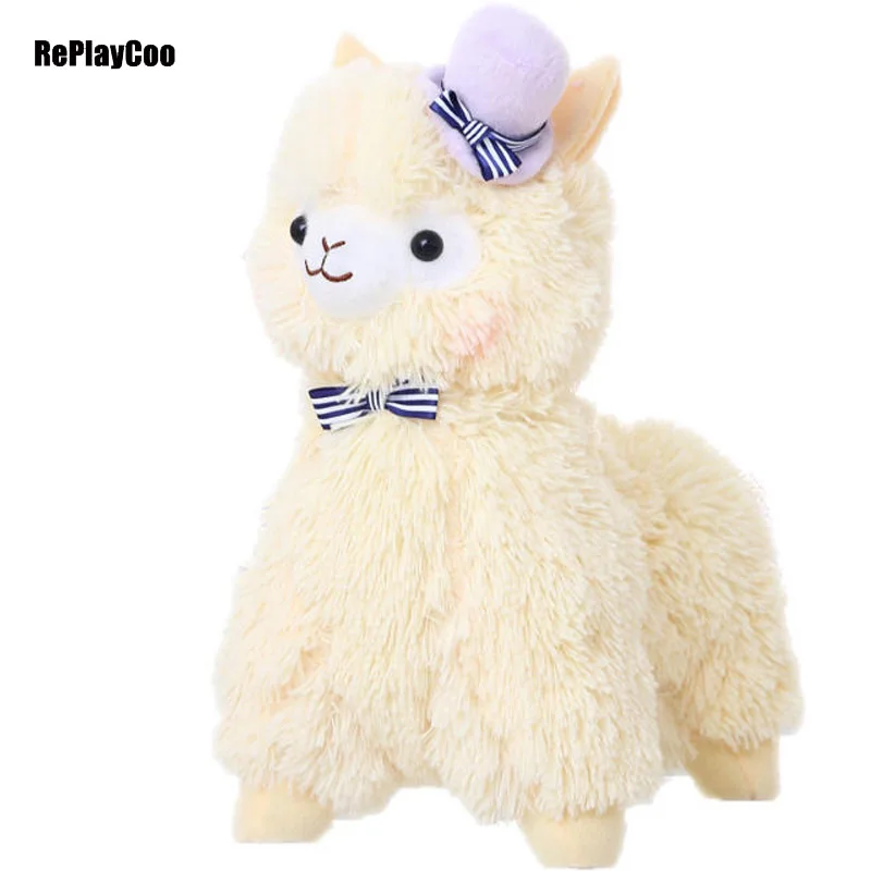 35 см/14 дюймов Kawaii Alpaca плюшевая игрушка Alpacasso мягкие набивные животные детские