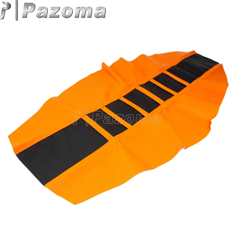 orange black 6 Цвет 80 см Байк внедорожные Мотокросс резиновая Мягкая Обложка сиденья для Yamaha Honda Ducati KTM KAWASAKI KX 125 KX 250 KX 125 250 - Color: orange black