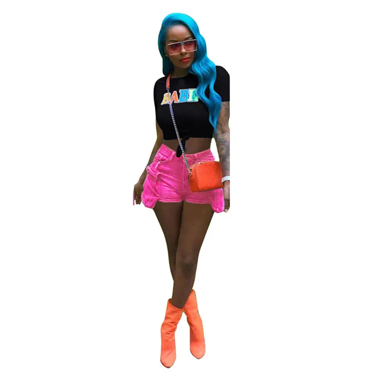 Женские джинсовые шорты Adogirl повседневные Летние Клубные вечерние с карманами