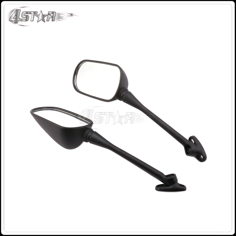 Пластиковые черные боковые зеркала заднего вида для мотоцикла скутера зеркало