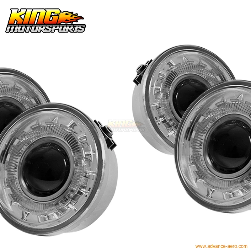 Подходит для 06 07 08 09 10 Lincoln Mark LT Ford F-150 Halo проектор Противотуманные фары прозрачные лампы США Внутренний