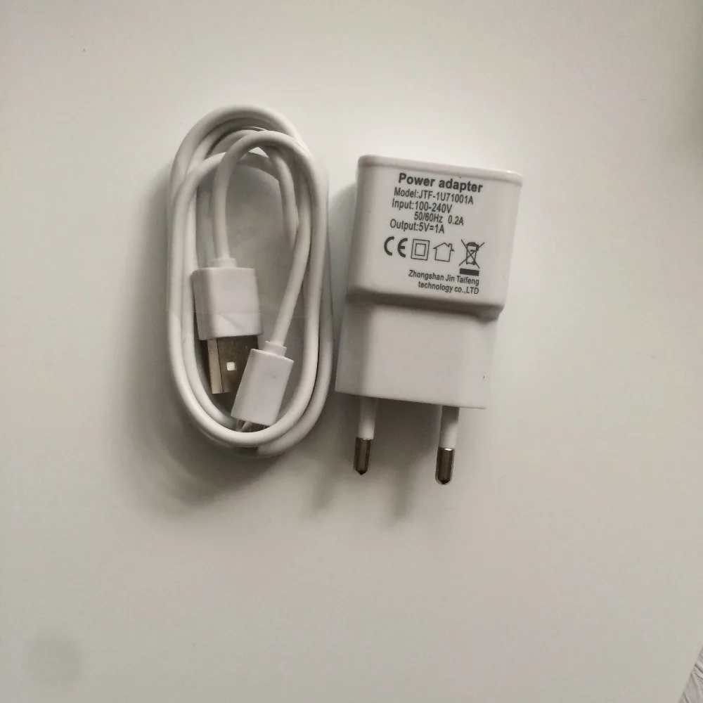 Подержанное зарядное устройство + USB-кабель для Bluboo Maya MTK6580A 5 дюйма HD 1280x720