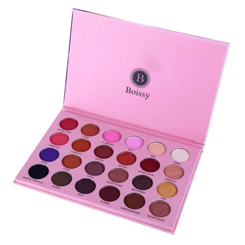 

24colors Eyeshadow Long-lasting Palette Shimmer Matte Pigment Cosmetics Mineral Waterproof Eyeshadow