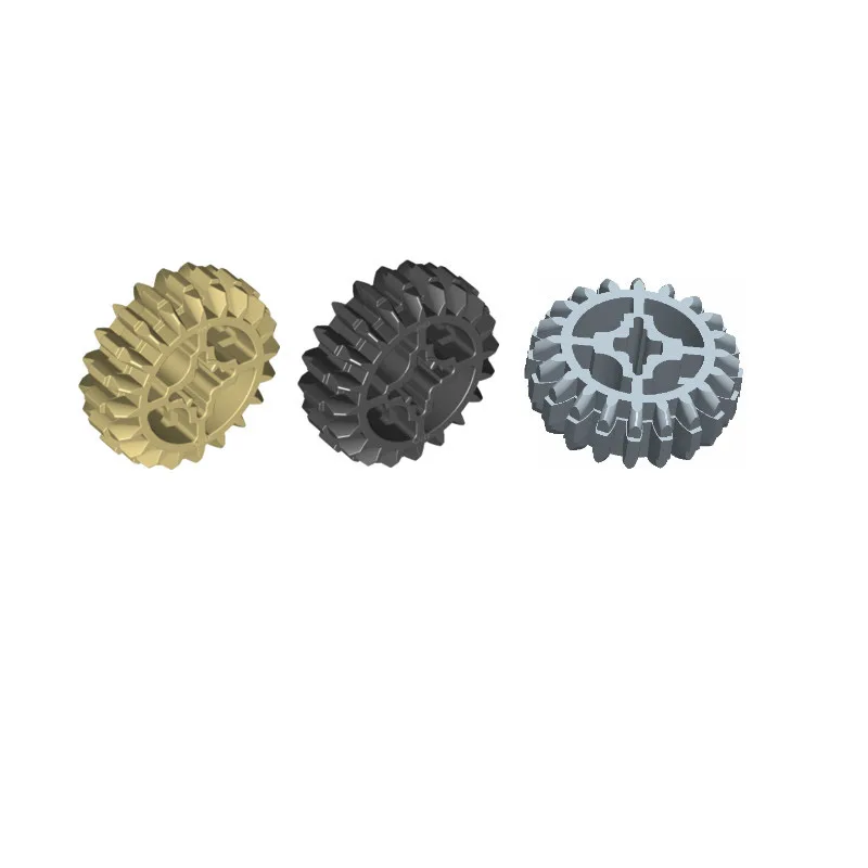 20 шт./лот технические детали шестерни совместимые с 32269 TECHNIC Gear зуб двойной скос
