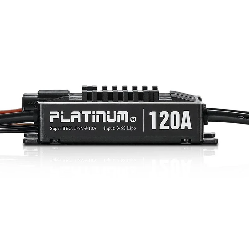 Цена 5 649 р * Hobbywing Platinum Pro V4 120A 3-6S Lipo BEC пустая форма бе...