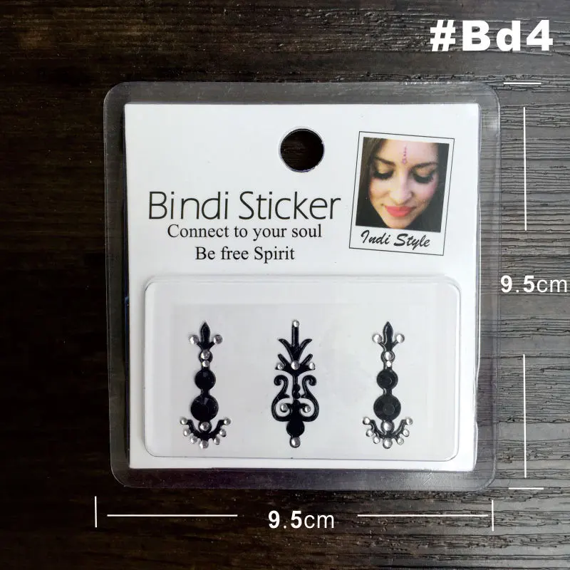 # BD4 черная наклейка Bindi высокого качества специально подобранные наклейки в