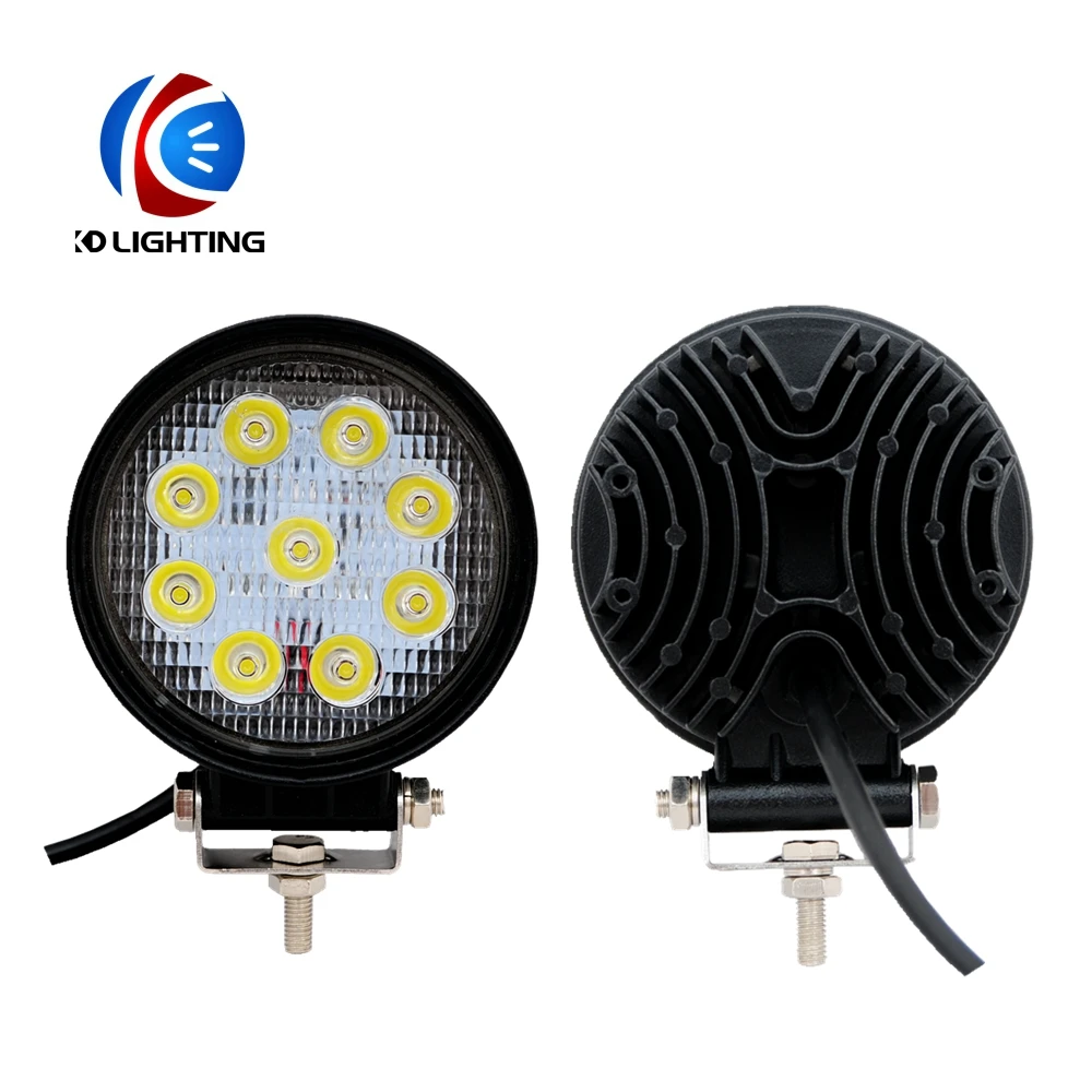 KD Производитель питания 27 Вт Светодиодная рабочая лампа автомобильная