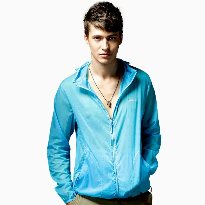 Бренд LoClimb уличная куртка анти УФ для рыбалки пешего туризма женщин и мужчин